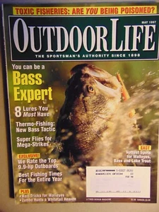 Outdoor Life Magazine May 1997 Be a Bass Expert - Picture 1 of 1