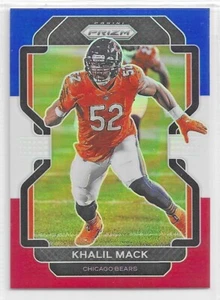 Fútbol Panini Prizm 2021 - [Prizm rojo blanco y azul] Khalil Mack #163 Bears - Imagen 1 de 1