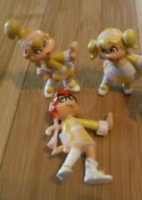 Vintage 1983 Alvin and the Chipmunks Chipettes PVC toy lot 2.5" Karman Ross