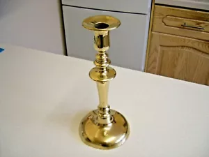 19th Century Brass Ejector Candlestick - 10" (25cm) Tall (2281) - Picture 1 of 5