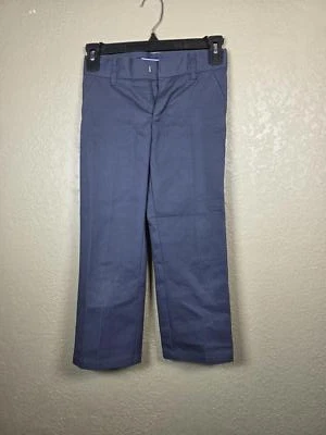 Pantalón French Toast para niños cintura ajustable calce relajado (estándar y husky), gris, 6 Foto 1 de 4