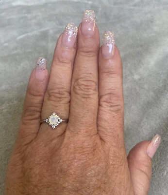 Fragrant Jewels Opal Tourmaline Ring Size 8 - Image 1 of 4