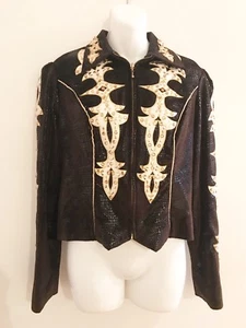 Giacca Woods Western Show Western Piacere Equitazione Gioielli Abbellimento Donna Medium - Foto 1 di 10