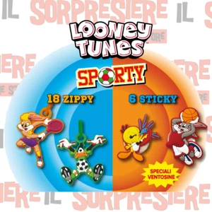 LOONEY TUNES SPORTY PERSONAGGI A SCELTA PARMAREGGIO 2024 ABC DELLA MERENDA - Picture 1 of 26