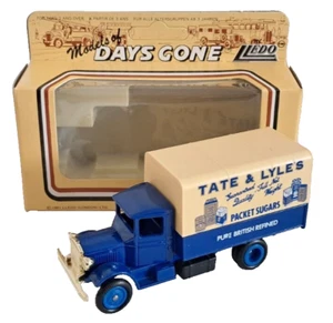 LLEDO DAYS GONE 1934 MACK CANVAS BACK TRUCK TATE & LYLE DIECAST BOXED DG28 001A - Picture 1 of 3