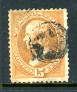 US Scott # 163 - Used - Nice Centering - SON Cancel - CV=$160.00 (11-C252) - Picture 1 of 2
