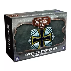 Imperium - Starter Set - Faction Battlefleet: Warcradle Studios Dystopian Wars - Foto 1 di 2