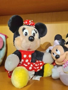 Alte Minni Maus Minnie Mouse Plüsch 70er 80er Vintage Disney  - Bild 1 von 1