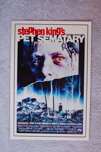 Pet Sematary Lobby Card Movie Poster | eBay