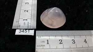 CALCEDOINE ROSE pierre roulee mineraux lithotherapie reiki collection esoterisme - Picture 1 of 1