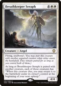 MTG Breathkeeper Seraph ** Crimson Vow Commander ** English (NM) - Picture 1 of 2