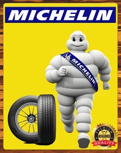 Michelin Man - Rare - Metal Sign 11 x 14 - Picture 1 of 4