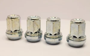 4 X Tuerca De Rueda Variable Vari Wobble 1/2" UNF, De Aleación (Plata) - Bild 1 von 2