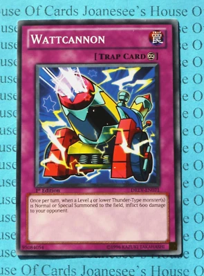 DREV-EN071 Wattcannon Yu-Gi-Oh Card 1st Edition New - Image 1 of 4