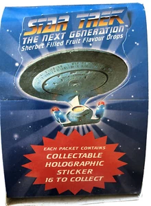 STAR TREK THE NEXT GENERATION LICZNIK SWEET BOX IRLANDZKI RZADKI - Zdjęcie 1 z 6