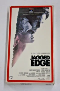 Jagged Edge 1985 VHS Thriller Betamax Glenn Close Jeff Bridges Peter Coyote - Bild 1 von 3