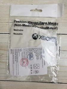 Neu/Versiegelt "Schwarz-Weiß Xbox Logo Gesichtsmaske Einheitsgröße/Einstellbar" - Bild 1 von 5