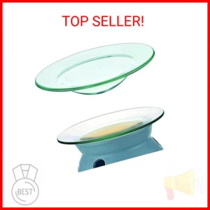 4.5" Replacement Oil Warmer Dish, 115mm Wax Melt Warmer Liner Round Glass Dish, - Picture 1 of 2