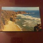Porthcurno Beach Vintage Postcard ARTHUR DIXON