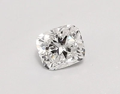 Lab Grown CUSHION Cut 0.31 Cts IGI Certified CVD Diamond D Color VS1 Clarity - Image 1 of 4