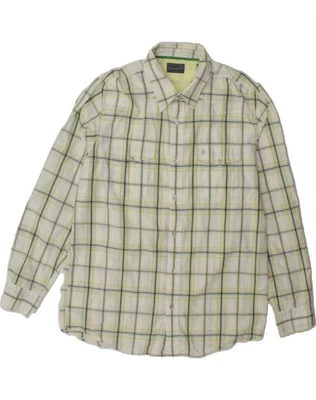 WRANGLER Mens Shirt Large Green Check Cotton BZ06 - Image 1 of 3