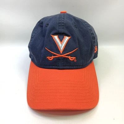 New Era 9twenty UVA Cavaliers Strapback Baseball Cap Hat - Image 1 of 4