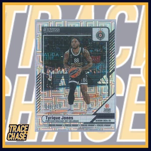2024-25 Panini Donruss Euroleague BK Tyrique Jones Viola PP 048/275 #117 - Foto 1 di 3
