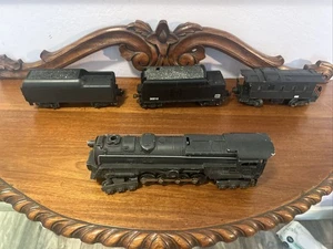 LOCOMOTORA TURBINA DE VAPOR LIONEL CALIBRE O 681 6-8-6, 2 licitaciones, caboose - Imagen 1 de 19
