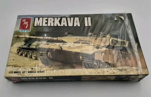AMT Merkava II 1/72 Scale Model Kit Battle Tank 8641 - Picture 1 of 3