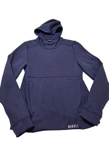 Nobull Performance Hoodie Sweatshirt Women's S Navy Zip Pockets Stretch E19.3 - Picture 1 of 9