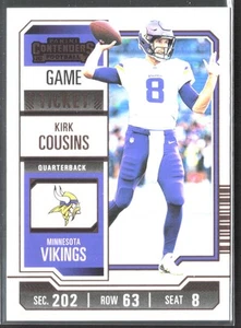 2023 Panini Contenders Kirk Cousins #68 Game Ticket Bronze Vikings - Picture 1 of 2