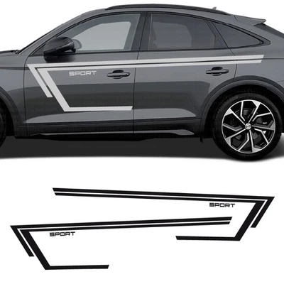 calcomanías rayas laterales Sport Line Audi Q5 Sportback Foto 1 de 2