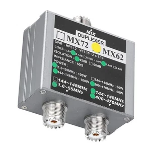 √Vhf Uhf Duplexer MX62 VHF + UHF Duplekser 144-148MHz / 400-470MHz Różne - Zdjęcie 1 z 16