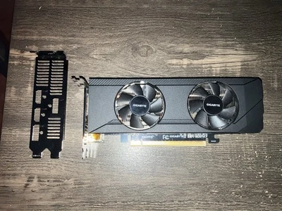 GIGABYTE GeForce RTX 3050 OC Bajo Perfil 6GB GDDR6 Tarjeta GPU con Soporte LP Probado Foto 1 de 4