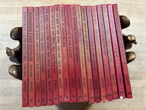 VTG The Military History Of World War II Vol 1-18 Trevor Dupuy COMPLETE SET HC - Picture 1 of 21