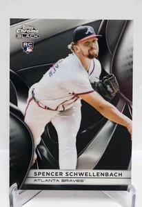 Topps 2025 cromo negro Spencer Schwelllenbach radiocontrol Atlanta Braves #54 - Imagen 1 de 2