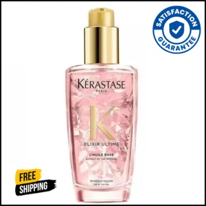 Aceite embellecedor de rosa Kerastase Elixir Ultime L'Huile 100 ml cuidado del cabello - Imagen 1 de 5
