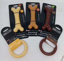 Dog and Co Dental Strong Chew Bone and Ring Chicken Cheese Chocolate Puppy