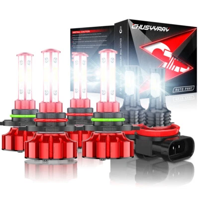 Faros LED altos-bajos + bombillas antiniebla para Chevrolet Colorado 2005 2006 2007 2008 Foto 1 de 4