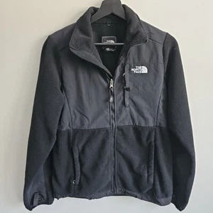 The Northface Womens Size Medium Black Full Zip Fleece Sweatshirt - Picture 1 of 8