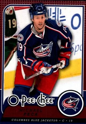 2008-09 O-Pee-Chee Michael Peca Columbus Blue Jackets #723 - Image 1 of 2