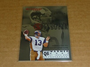 2002 Donruss KURT WARNER EXECUTIVE PRODUCER RAMS /1000 J3598