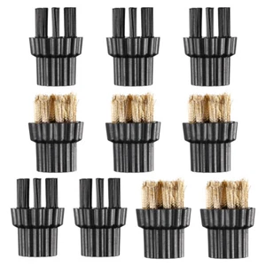 10pcs Brush Head Replacement Parts Steam Mop Brush Steam Scrub Mop - Picture 1 of 12