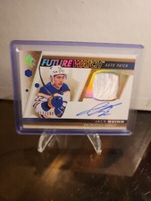 2022-23 Sp Authentic Hockey Jack Quinn Future Watch Auto Patch 17/100 FWAP-JO