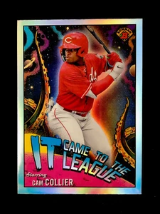 Cam Collier 2023 Bowman Chrome It Came To The League Refractor #CFL-10 Reds - Picture 1 of 2