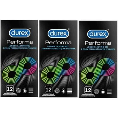 36 Stück Durex Performa Kondome Aktverlängernd länger andauerndes Sexvergnügen - Bild 1 von 4