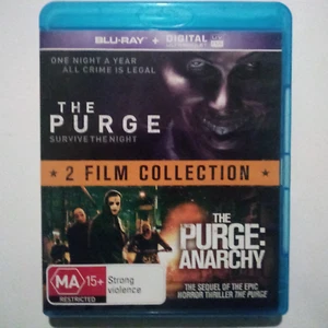 The Purge / The Purge Anarchy ( Blu-ray ) 2 Film Collection Like New Region B - Picture 1 of 1