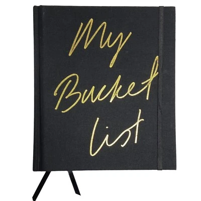 Travel Planner Hardcover Journal Book Axel & Ash My Bucket List Fill-In Dreams - Image 1 of 4