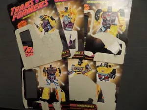 The Transformers 1992 G2 Devastator Full Card Back & Tech Spec Set Action Figure - Picture 1 of 6