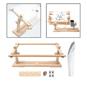 Cross Stitch Stand Table 1 Set Cross Stitch Frame Stand Quilt Frame - Picture 1 of 7